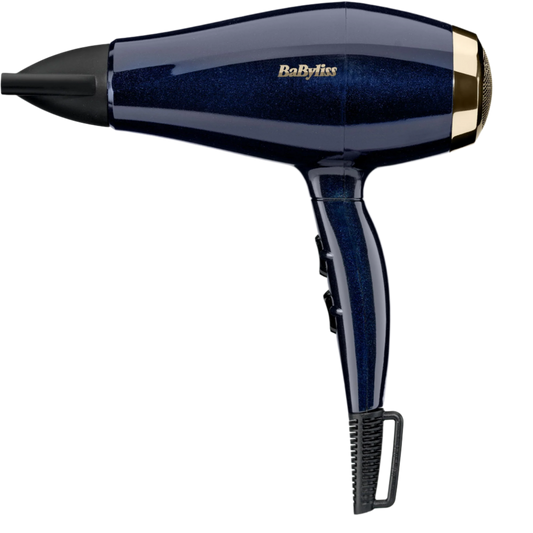 Black Onyx hajszárító, HTDC motor, 2100W, kék-arany, 5911E