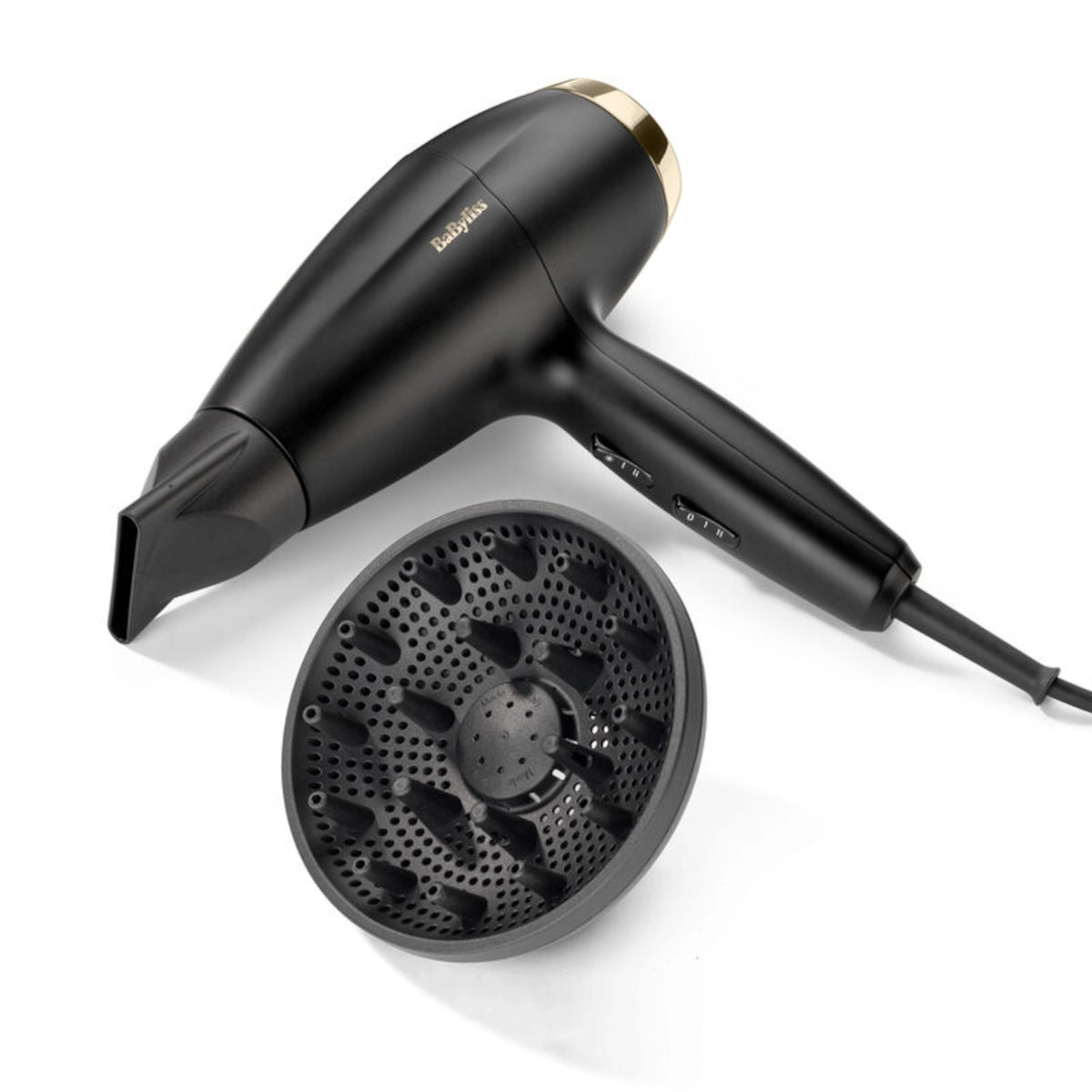 BaByliss Digital Power Dry hajszárító, fekete/rozéarany - 6150DE