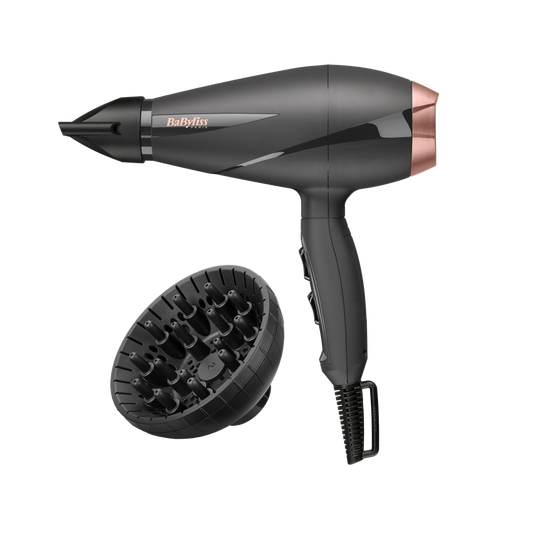 BaByliss 6709DE Smooth Pro Ionos hajszárító 2100W, szürke-rose gold