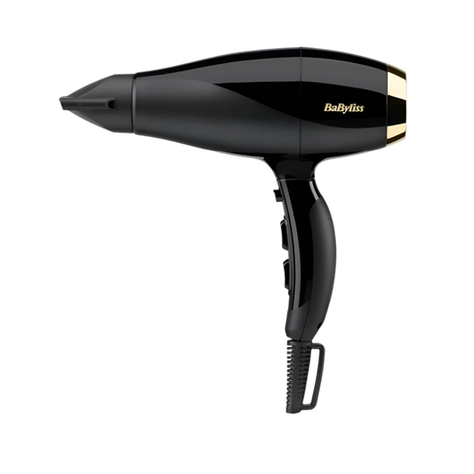 Super Pro hajszárító, AC motor, 2300W, fekete-arany, 6714E