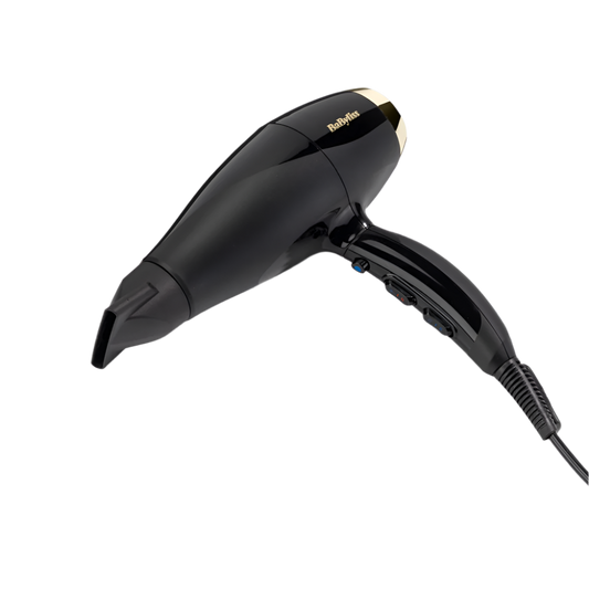 Super Pro hajszárító, AC motor, 2300W, fekete-arany, 6714E