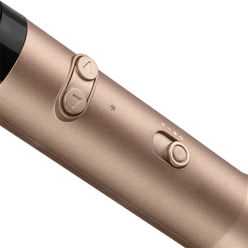 BaByliss AS952E Big Hair Dual forgókefés hajformázó 650W, 2 kiegészítő, arany