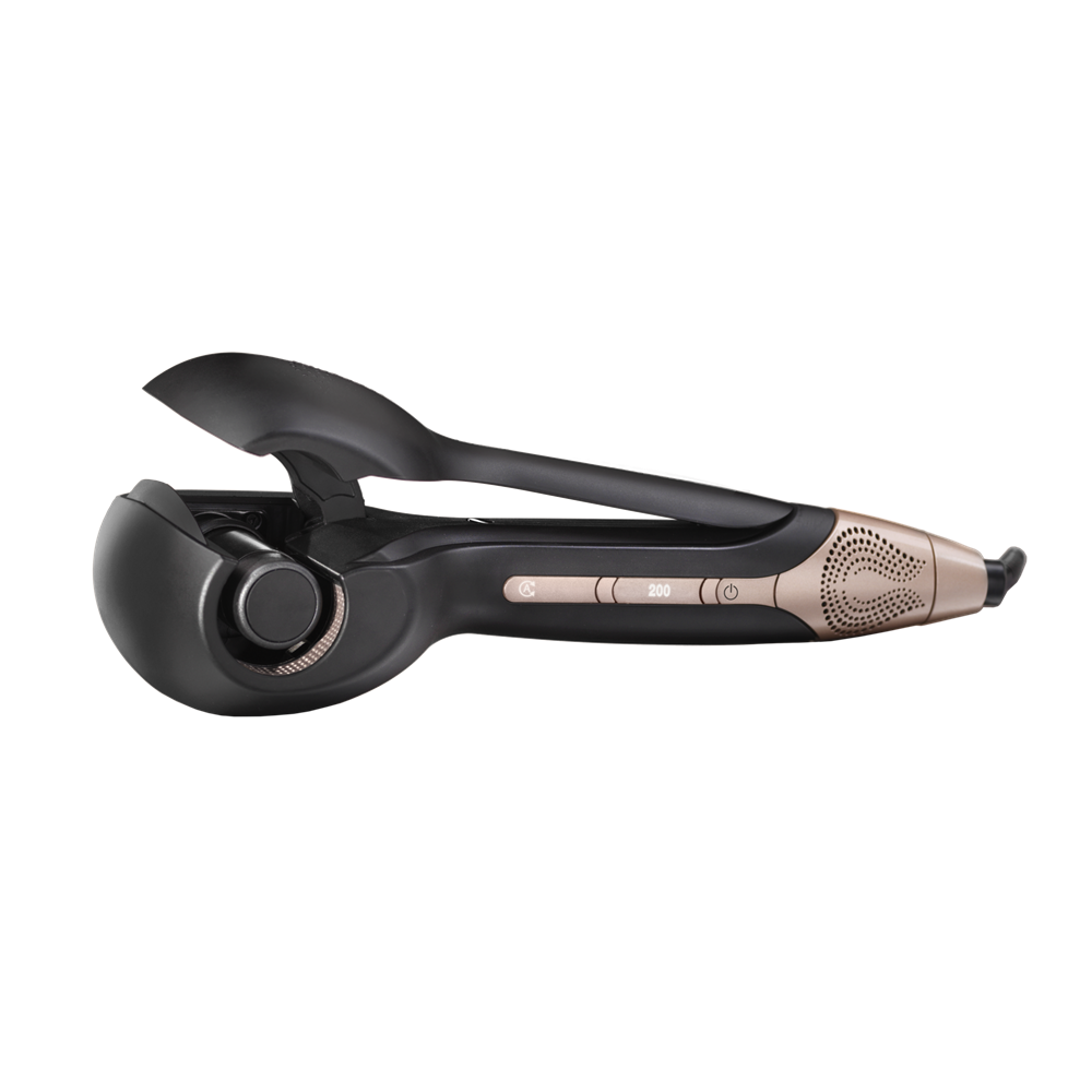 BaByliss C1900E Wave Secret Air automata hajgöndörítő, fekete-rose gold