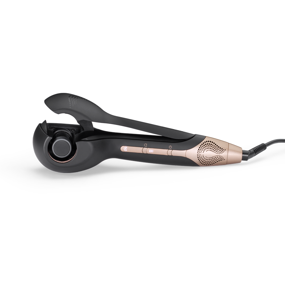 BaByliss C1900E Wave Secret Air automata hajgöndörítő, fekete-rose gold