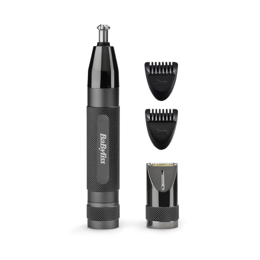 BaByliss E111E Super X-Metal Series Orr- és fülszőrzetnyíró szemöldök trimmerrel, fekete