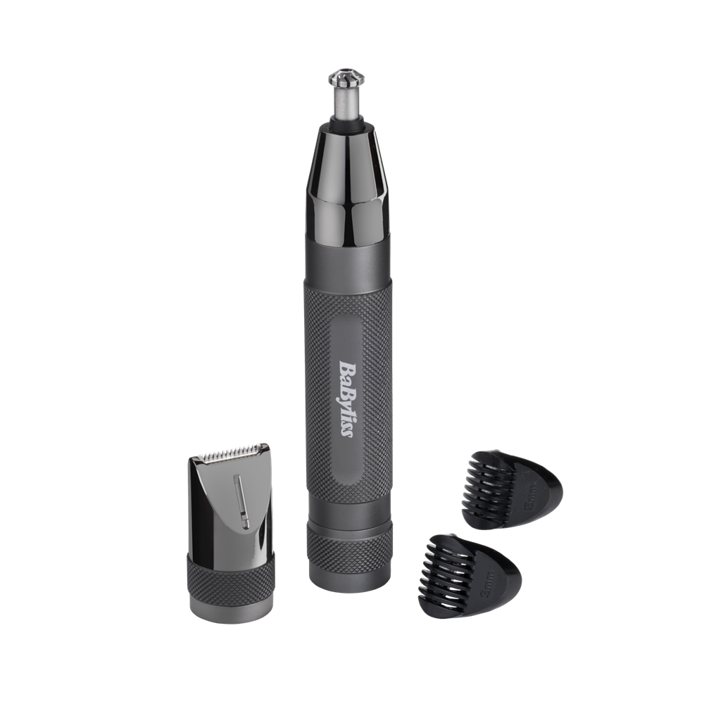 BaByliss E111E Super X-Metal Series Orr- és fülszőrzetnyíró szemöldök trimmerrel, fekete
