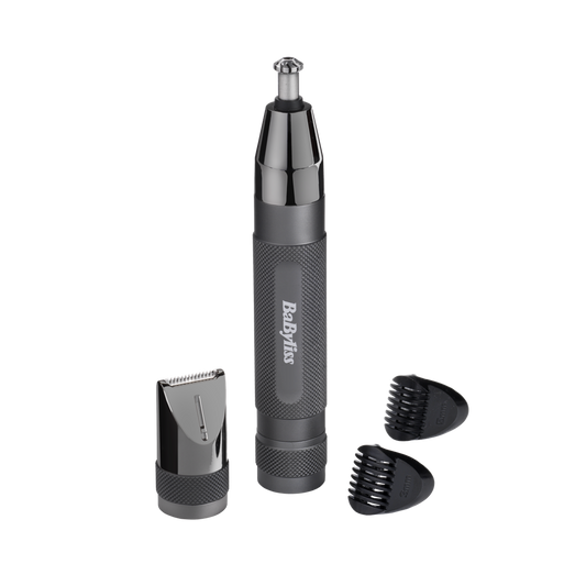 BaByliss E111E Super X-Metal Series Orr- és fülszőrzetnyíró szemöldök trimmerrel, fekete