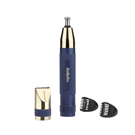 Super X-Metal Series Orr- és fülszőrzetnyíró szemöldök trimmerrel, kék, E112E