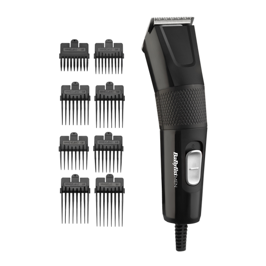 BaByliss E756E Power Clipper vezetékes hajvágó, fekete