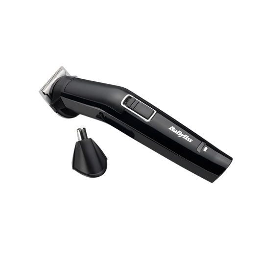 6 az 1-ben arc- és testszőrtelenítő készlet, fekete, MT725E