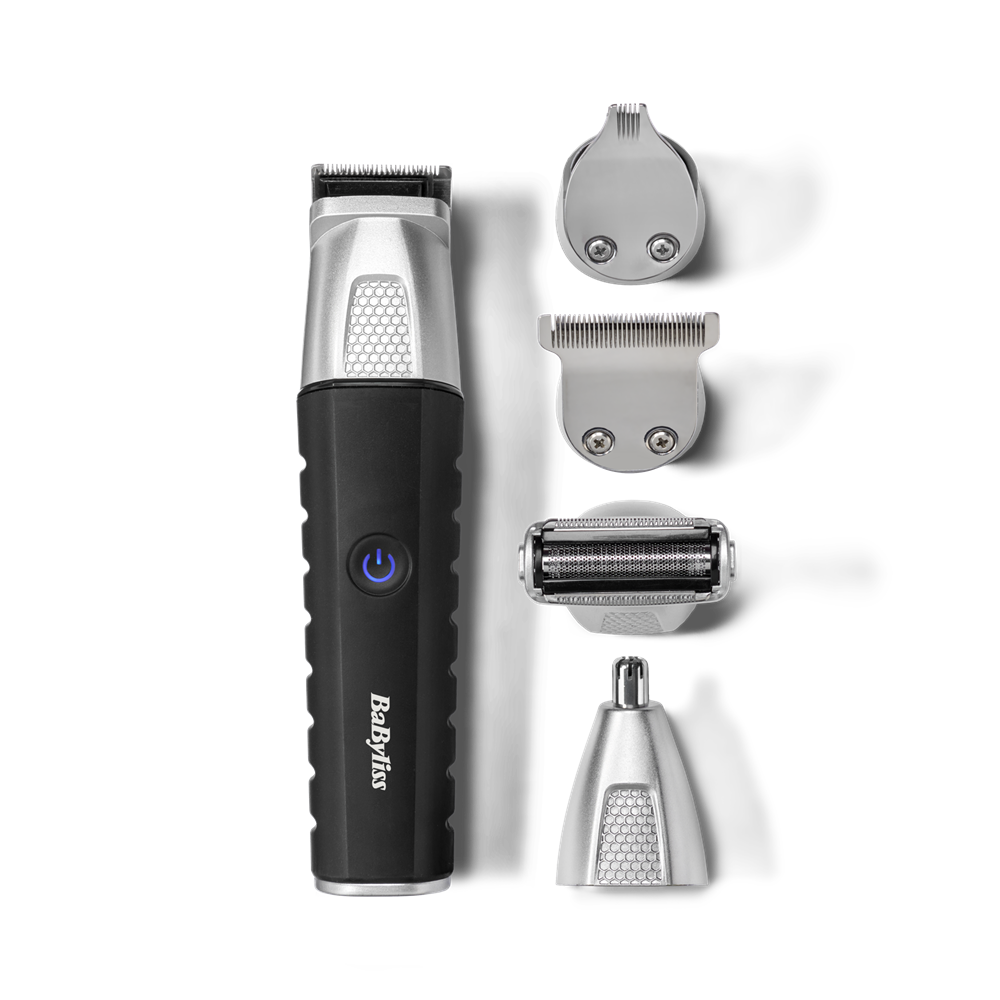 BaByliss MT812E Lithium Power 11az1-ben, arc- és testszőrtelenítő készlet, szürke