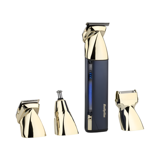 Super-X Metal 15 az 1-ben, arc- és testszőrtelenítő készlet, kék, MT992E