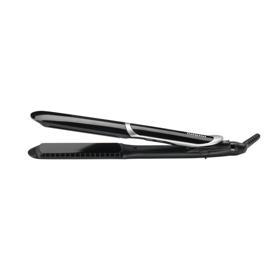 BaByliss ST397E Sleek Control Wide tourmalin-kerámialapos hajvasaló, fekete-ezüst