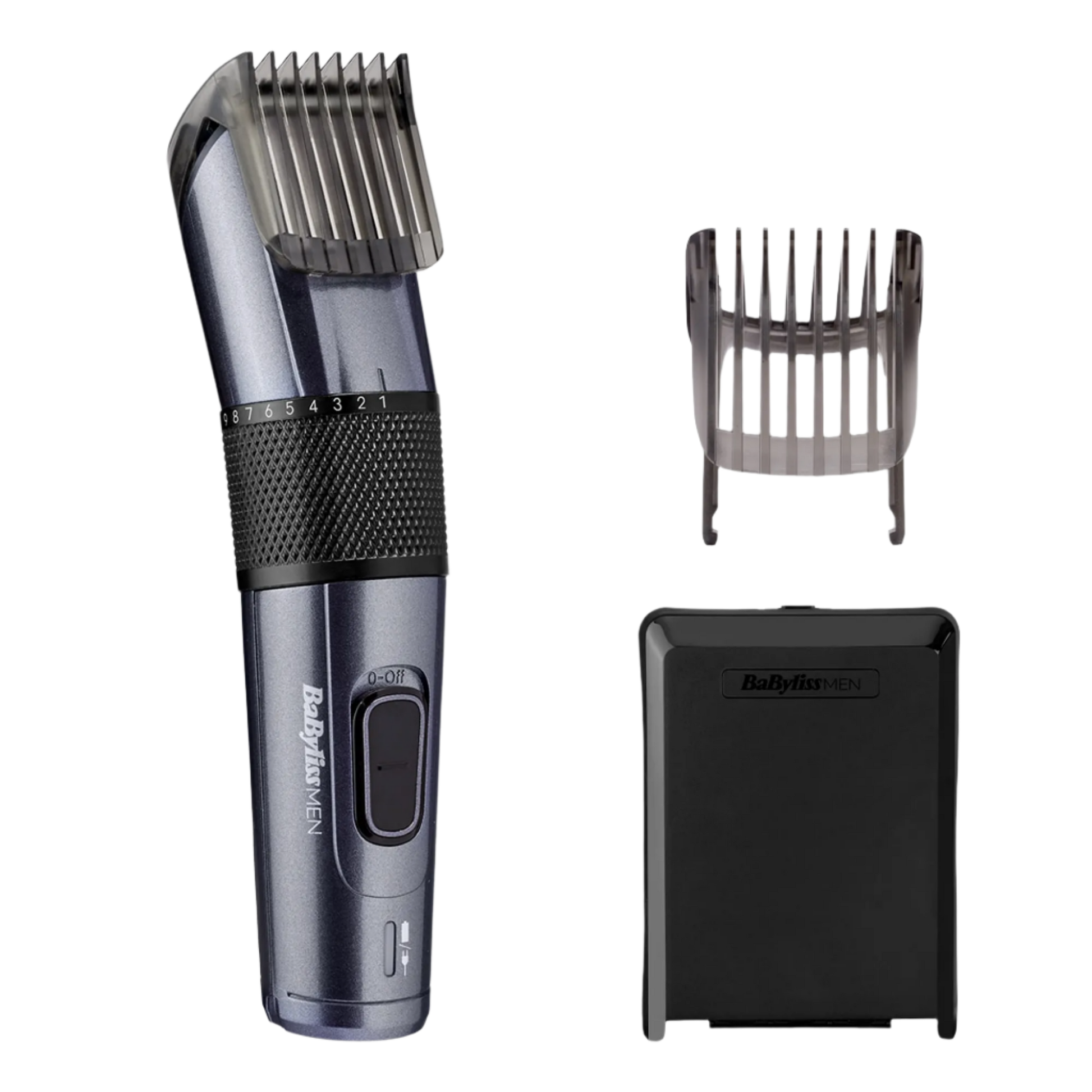 BaByliss E976E Titanium vezetékes/vezeték nélküli hajvágó, kék