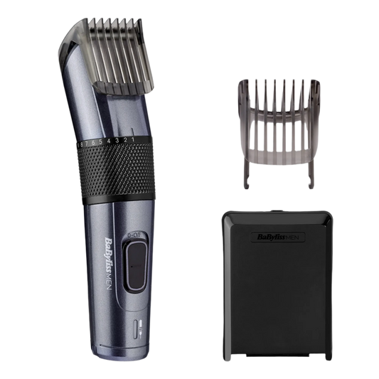 BaByliss E976E Titanium vezetékes/vezeték nélküli hajvágó, kék