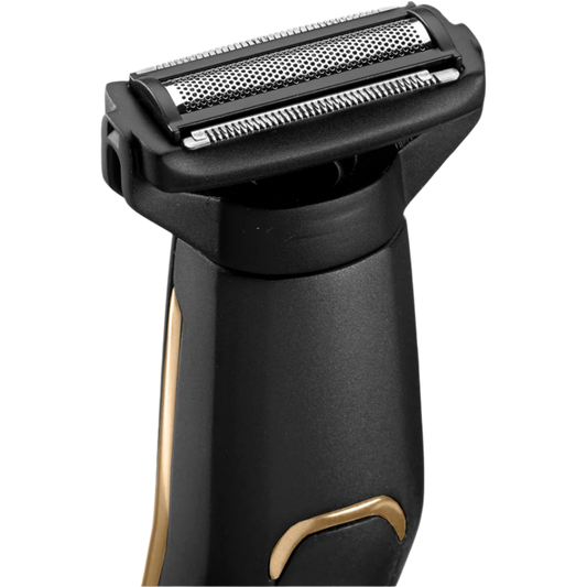 Carbon Titanium 11 az 1-ben, arc- és testszőrtelenítő készlet, fekete-bronz, MT860E