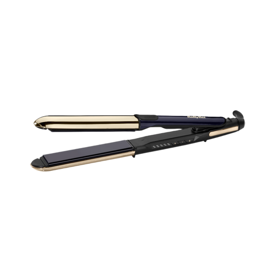 Black Onyx hajvasaló, kék-arany, ST484E