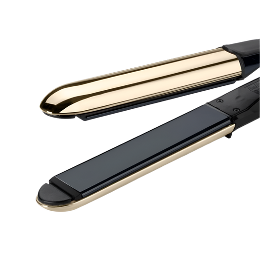 Black Onyx hajvasaló, kék-arany, ST484E