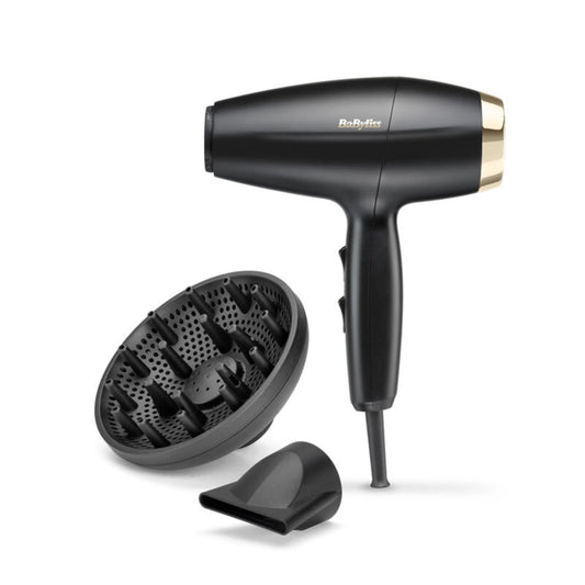 BaByliss Digital Power Dry hajszárító, fekete/rozéarany - 6150DE