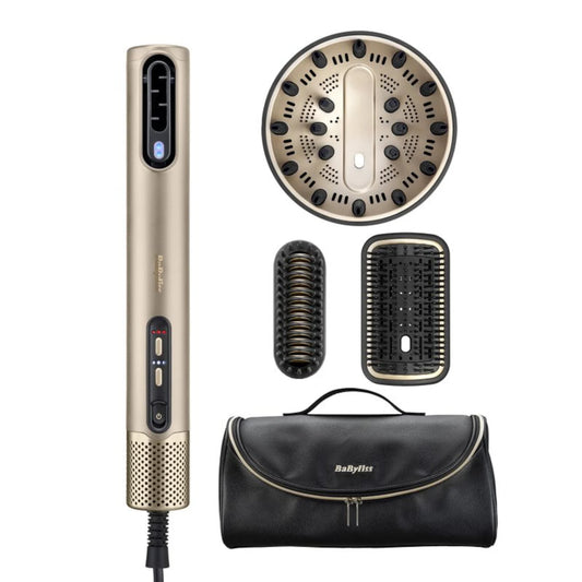 BaByliss Air Wand hajformázó tárolótáskával, lágy arany szín, limitált kiadás - AS6558E