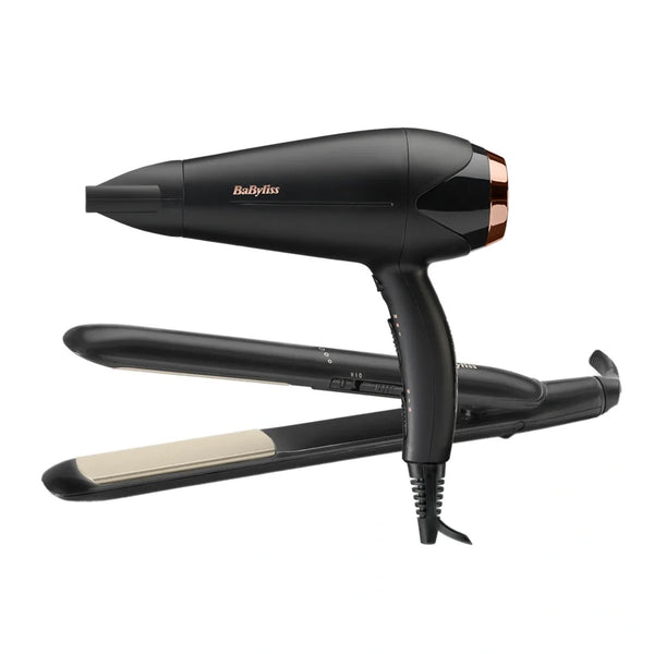 BaByliss Turbo Shine hajszárító és Smooth Glide hajvasaló