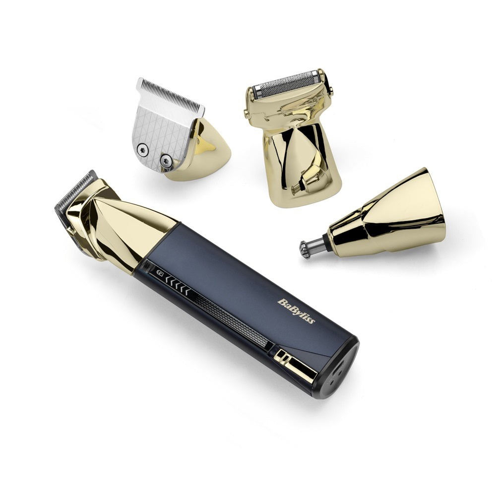BaByliss MT992E Super-X Metal 15az1-ben, arc- és testszőrtelenítő készlet, kék