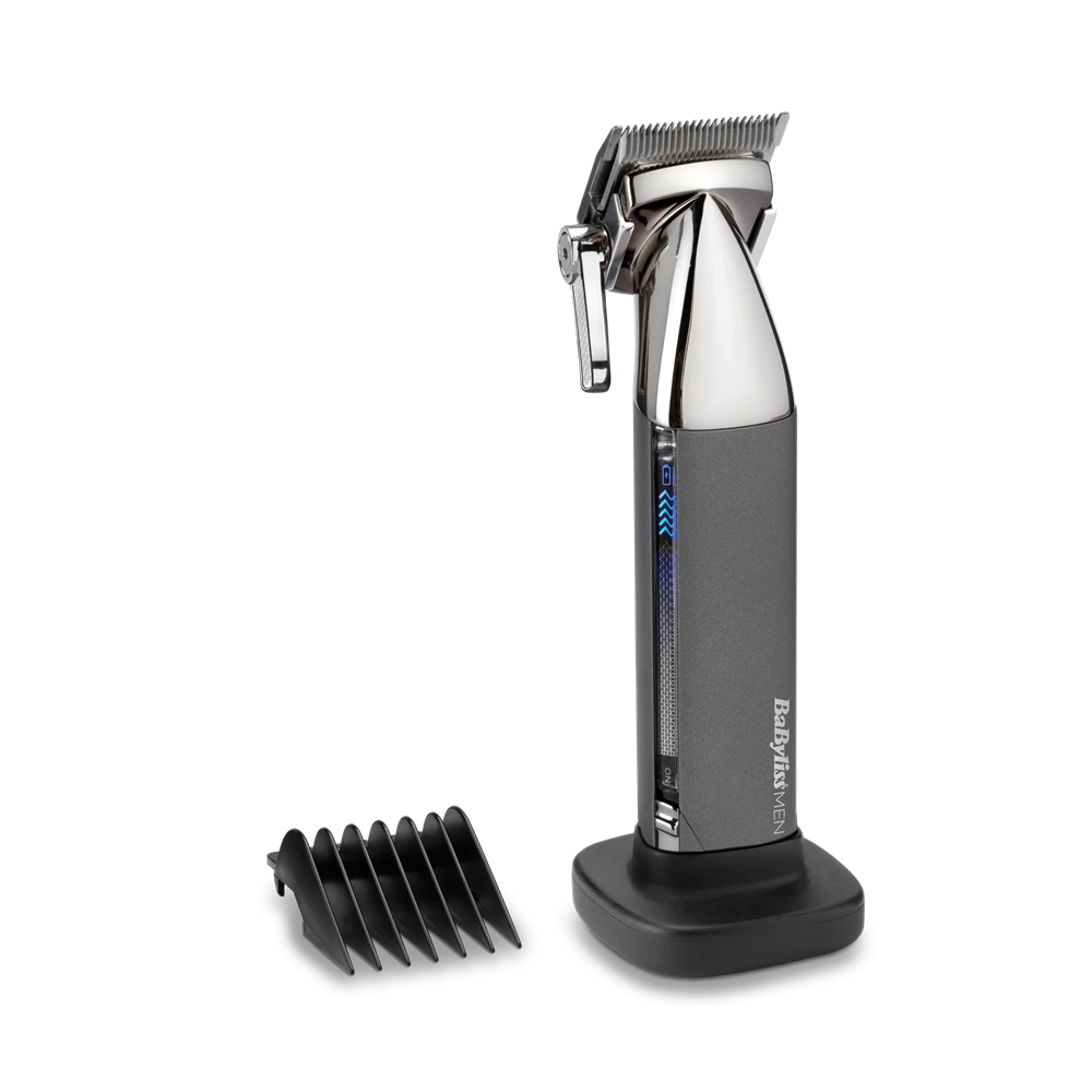 Babyliss Super-X Metal Series, vezetékes/vezeték nélküli hajvágó, szürke, E996E