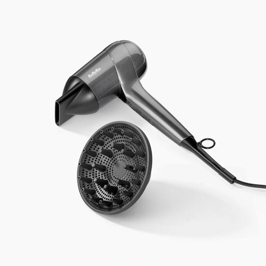 Titanium Shine hajszárító, sötétszürke, D6200DE