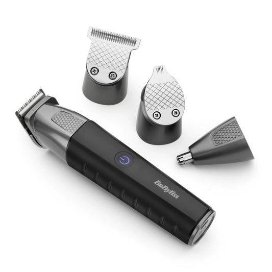 BaByliss Precision Pro 10 az 1-ben arc- és testszőrnyíró készlet, sötétszürke - MT815E