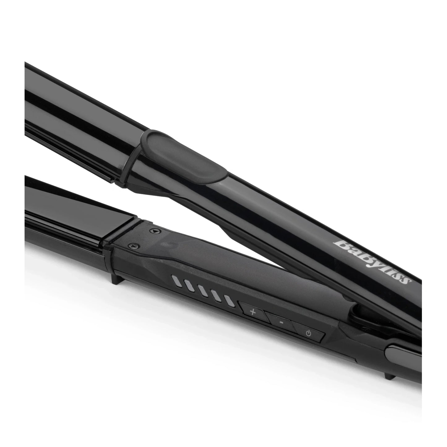 Straight & Curl Titanium hajvasaló és göndörítő 2in1, fekete, ST486E