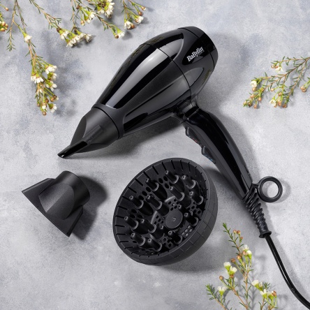 BaByliss Compact Pro Ionos hajszárító 2400W, AC motor