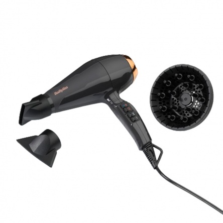 BaByliss Air Pro Ionos hajszárító 2200W, AC motor