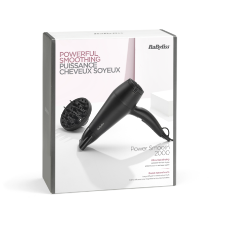 BaByliss Power Smooth Hajszárító diffúzorral 2200W