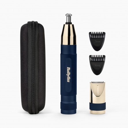 BaByliss Super-X Metal orr-, fülszőrzetnyíró és szemöldök trimmer - Blue edition